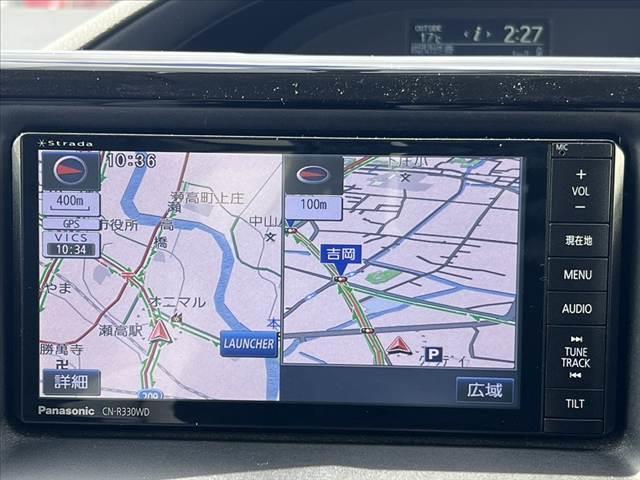 ヴォクシー Ｘ　社外ＳＤナビ　フルセグ　ＤＶＤ　ブルートゥース　Ｂカメラ　電動スライド　リモコンキー　電動格納ミラー　Ａライト　Ａストップ　シートリフター　ステリモ　Ｒシェード　Ｐガラス　ＨＤＭＩ　バニティーミラー（3枚目）