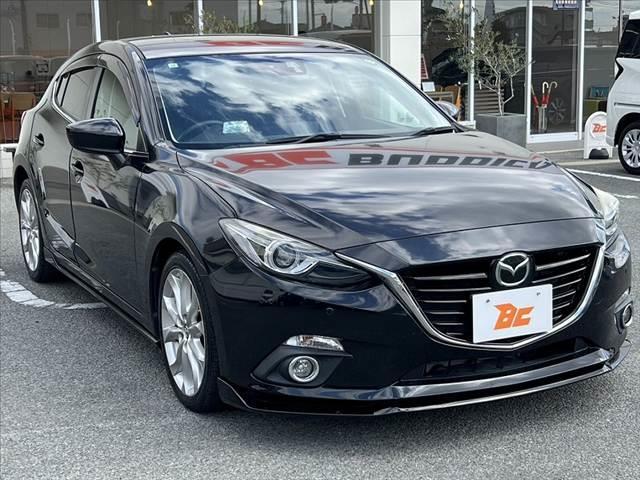 アクセラスポーツ 15Sツーリング エアロ BOSEサウンド 7型 フルセグ ブルートゥース DVD ETC 18インチアルミ BSM HUD HID ステリモ クルコン ソナー Pスタート スマートキーX2 パドル チルテレ Pガラス(10枚目)