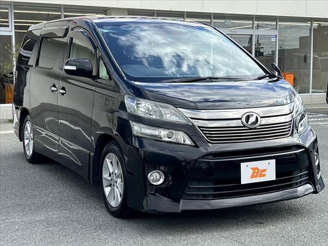 ヴェルファイア 2.4Z 後期 9型ナビ フルセグ BT DVD 両電スラ ETC ステリモ HID Pスタート スマートキーX2 シートリフター チルトテレスコ 電格 Aライト フォグ Pガラス ソナー マット バイザー(10枚目)