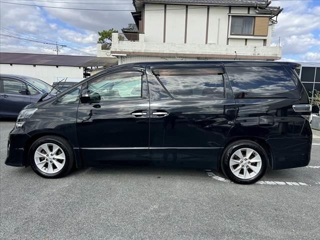 ヴェルファイア 2.4Z 後期 9型ナビ フルセグ BT DVD 両電スラ ETC ステリモ HID Pスタート スマートキーX2 シートリフター チルトテレスコ 電格 Aライト フォグ Pガラス ソナー マット バイザー(11枚目)