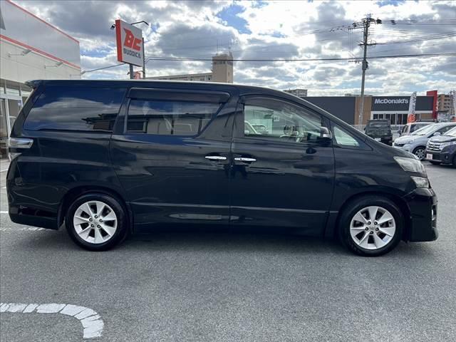 ヴェルファイア 2.4Z 後期 9型ナビ フルセグ BT DVD 両電スラ ETC ステリモ HID Pスタート スマートキーX2 シートリフター チルトテレスコ 電格 Aライト フォグ Pガラス ソナー マット バイザー(12枚目)