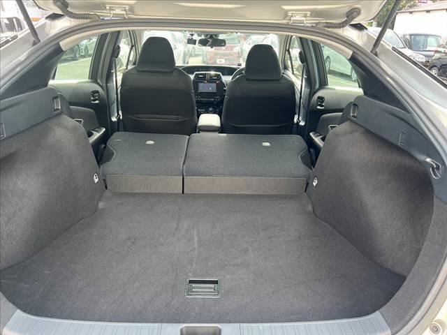 プリウス S 車検整備付 禁煙車 後期 社外SDナビ/ブルートゥース Bカメラ ETC セーフティセンス ステリモ クルコン スマートキー Pスタート オートライト 電格 Aハイビーム LEDヘッド シートリフター(21枚目)