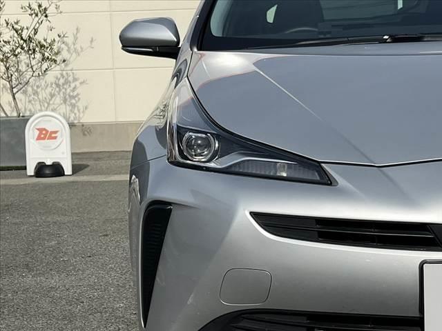 プリウス S 車検整備付 禁煙車 後期 社外SDナビ/ブルートゥース Bカメラ ETC セーフティセンス ステリモ クルコン スマートキー Pスタート オートライト 電格 Aハイビーム LEDヘッド シートリフター(41枚目)