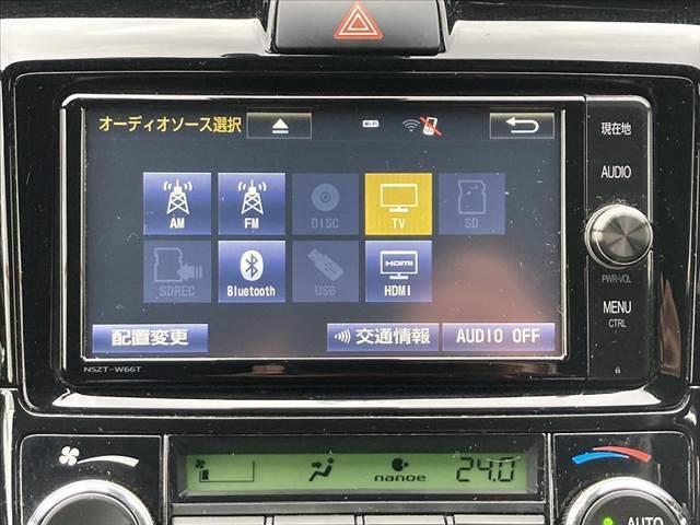 カローラフィールダー ハイブリッドＧ　ダブルバイビー　中期　社外ＳＤナビ　フルセグ　ＢＴ　Ｂカメラ　スマートキー　Ｐスタート　ＥＴＣ　シートヒーター　ＬＥＤヘッド　セーフティＣ　ハーフレザーシート　ＬＤＡ　オートライト　革巻きステア　電格　Ｐガラス（5枚目）