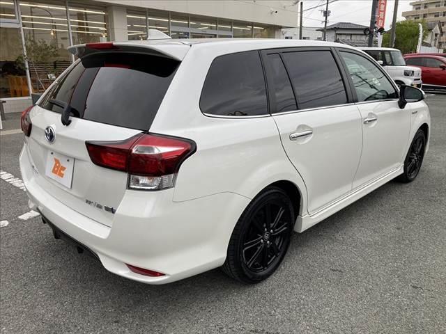 カローラフィールダー ハイブリッドＧ　ダブルバイビー　中期　社外ＳＤナビ　フルセグ　ＢＴ　Ｂカメラ　スマートキー　Ｐスタート　ＥＴＣ　シートヒーター　ＬＥＤヘッド　セーフティＣ　ハーフレザーシート　ＬＤＡ　オートライト　革巻きステア　電格　Ｐガラス（13枚目）