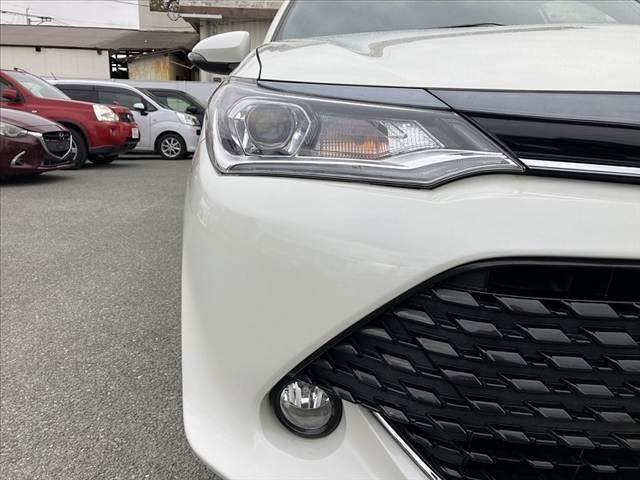 カローラフィールダー ハイブリッドＧ　ダブルバイビー　中期　社外ＳＤナビ　フルセグ　ＢＴ　Ｂカメラ　スマートキー　Ｐスタート　ＥＴＣ　シートヒーター　ＬＥＤヘッド　セーフティＣ　ハーフレザーシート　ＬＤＡ　オートライト　革巻きステア　電格　Ｐガラス（38枚目）