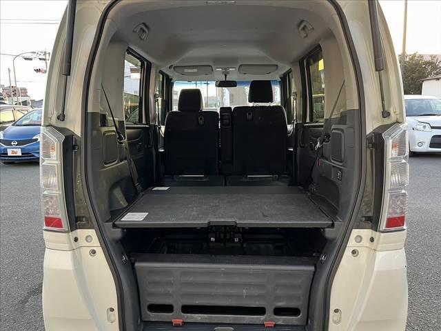 N-BOX+ G・Lパッケージ 車検整備付 後期 ナビ フルセグ ブルートゥース DVD バックカメラ ETC ステリモ チルト シートリフター レベライザー リアワイパー Aストップ スマートキーX2 電格 前席バニティーミラー(21枚目)