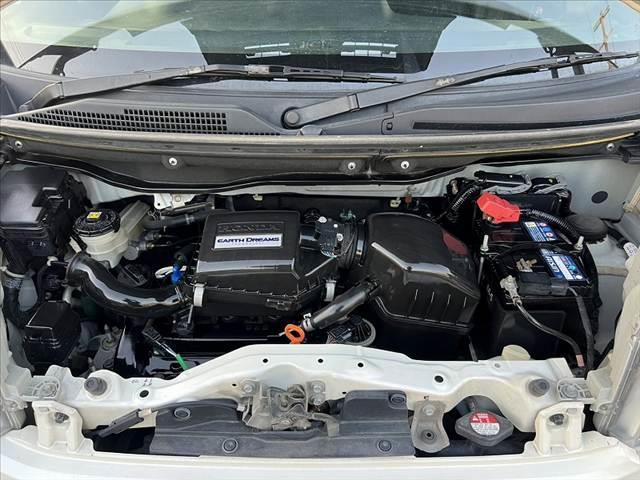 N-BOX+ G・Lパッケージ 車検整備付 後期 ナビ フルセグ ブルートゥース DVD バックカメラ ETC ステリモ チルト シートリフター レベライザー リアワイパー Aストップ スマートキーX2 電格 前席バニティーミラー(55枚目)