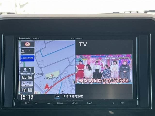 スペーシアギア ハイブリッドＸＺ　後期　２トーン　両側パワースライドドア　社外ＳＤナビ　フルセグ　ＢＴ　ＤＶＤ再生　Ｂカメラ　セーフティＳ　ＥＴＣ　ＬＥＤヘッド＆フォグ　スマートキーＸ２　Ａストップ　ＨＵＤ　電格　ＵＳＢポート（5枚目）