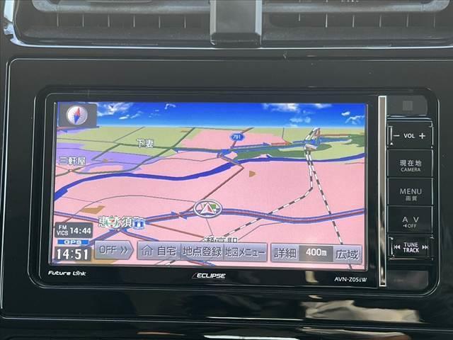 プリウス Ｓ　車検整備付　セーフティセンス　社外ＳＤナビ　フルセグ　ＤＶＤ　ブルートゥース　Ｂカメラ　スマートキーＸ２　Ｐガラス　Ｐスタート　ステリモ　ＥＴＣ　電格　クルコン　横滑り防止　ＬＥＤヘッドライト（6枚目）