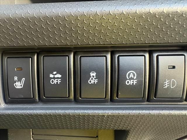 ハスラー 　２トーン　社外ＳＤナビ　フルセグ　ＢＴ　ＤＶＤ再生　ＲＢＳ　Ｂカメラ　ＨＩＤヘッド　エネチャージ　スマートキーＸ２　Ｐスタート　シートヒーター　ステリモ　Ａストップ　Ａライト　電格　革巻きステア（6枚目）