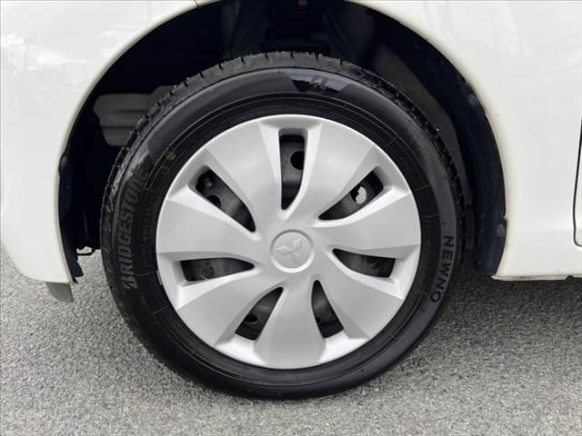 eKワゴン M 車検整備付き 後期 社外ナビ/Bluetooth 電動格納ミラー ETC シートリフター ヒルスタートアシスト ヒーター付きミラー プライバシーガラス チルトステアリング(46枚目)