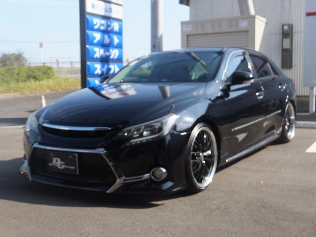 マークＸ プレミアム　ナビ　フルセグＴＶ　Ｂｌｕｅｔｏｏｔｈ　バックカメラ　ＥＴＣ　衝突軽減ブレーキ　クルーズコントロール　プッシュスタート　スマートキー　シートヒーター　パワーシート（2枚目）