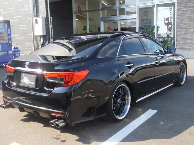 マークＸ プレミアム　ナビ　フルセグＴＶ　Ｂｌｕｅｔｏｏｔｈ　バックカメラ　ＥＴＣ　衝突軽減ブレーキ　クルーズコントロール　プッシュスタート　スマートキー　シートヒーター　パワーシート（7枚目）