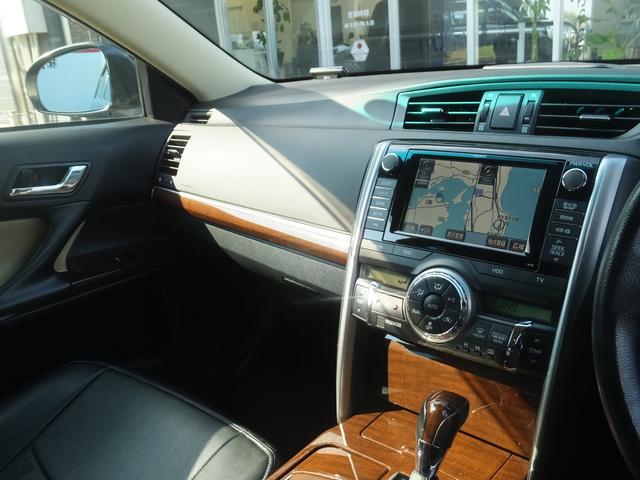 マークＸ プレミアム　ナビ　フルセグＴＶ　Ｂｌｕｅｔｏｏｔｈ　バックカメラ　ＥＴＣ　衝突軽減ブレーキ　クルーズコントロール　プッシュスタート　スマートキー　シートヒーター　パワーシート（16枚目）