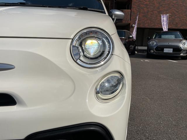 アバルト595 ツーリズモ後期モデル 後期モデル 純正オーディオ Bremboキャリパ レコモン コンペティツィオーネ17インチAW ステアリングスイッチ Blutooth接続対応 パドルシフト レッド革シート アルミ給油キャップ ETC(31枚目)