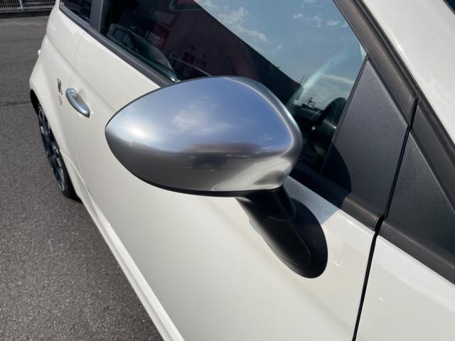 アバルト595 ツーリズモ後期モデル 後期モデル 純正オーディオ Bremboキャリパ レコモン コンペティツィオーネ17インチAW ステアリングスイッチ Blutooth接続対応 パドルシフト レッド革シート アルミ給油キャップ ETC(34枚目)