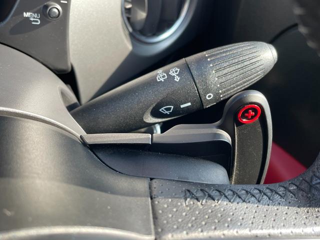 アバルト595 ツーリズモ後期モデル 後期モデル 純正オーディオ Bremboキャリパ レコモン コンペティツィオーネ17インチAW ステアリングスイッチ Blutooth接続対応 パドルシフト レッド革シート アルミ給油キャップ ETC(56枚目)