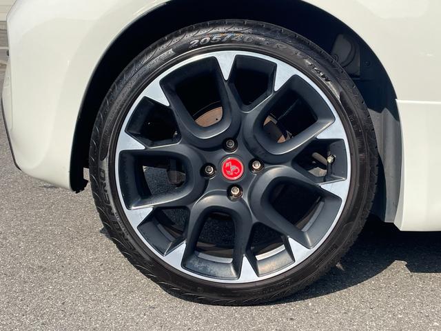 アバルト595 ツーリズモ後期モデル 後期モデル 純正オーディオ Bremboキャリパ レコモン コンペティツィオーネ17インチAW ステアリングスイッチ Blutooth接続対応 パドルシフト レッド革シート アルミ給油キャップ ETC(63枚目)