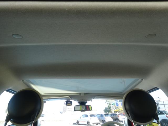 500 トロピカーレ 150台限定車 カロッツェリアナビ フルセグTV Bluetooth USB接続 ステアリングリモコン ガラスルーフ オートエアコン ETC 前後ドライブレコーダー(12枚目)