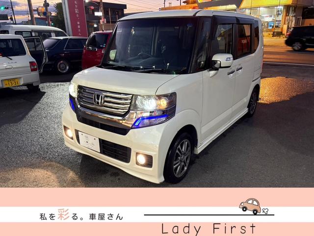 Ｎ－ＢＯＸ＋カスタム Ｇ・Ｌパッケージ　バックカメラ　Ｂｌｕｅｔｏｏｔｈ　左側パワースライドドア（2枚目）