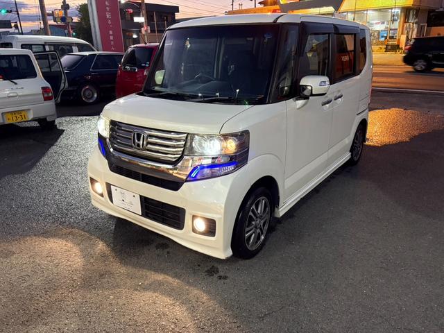 Ｎ－ＢＯＸ＋カスタム Ｇ・Ｌパッケージ　バックカメラ　Ｂｌｕｅｔｏｏｔｈ　左側パワースライドドア（3枚目）