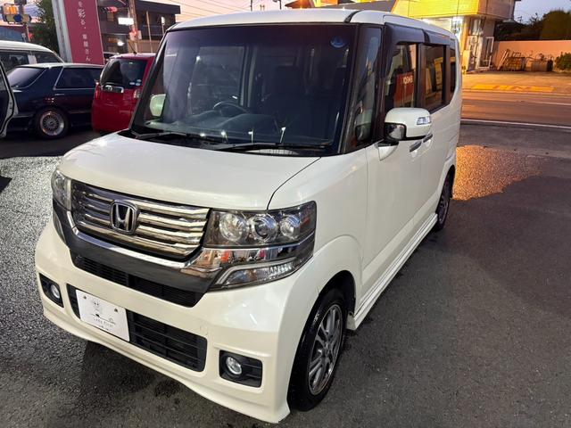 Ｎ－ＢＯＸ＋カスタム Ｇ・Ｌパッケージ　バックカメラ　Ｂｌｕｅｔｏｏｔｈ　左側パワースライドドア（4枚目）