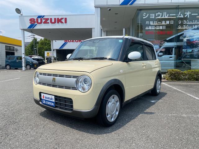 アルトラパン Ｓ　走行１４７８４Ｋｍ　社外７型メモリーナビ　全方位モニター　ＥＴＣ　ドライブレコーダー前後　衝突被害軽減ブレーキ　プッシュスタート　スマートキー　シートヒーター（7枚目）