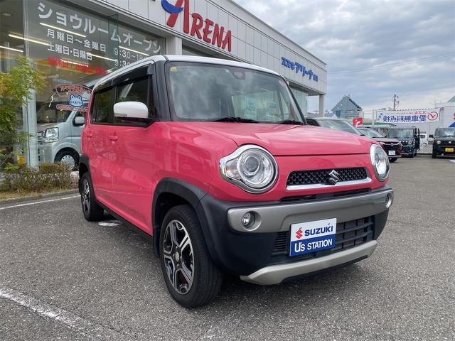 ハスラー Ｘターボ　フルタイム４ＷＤ　スマートキー　プッシュスタート　純正メモリーナビ　バックカメラ　社外ドラレコ　社外ＥＴＣ　衝突被害軽減ブレーキ　オートライト　ＨＩＤ　シートヒーター（6枚目）