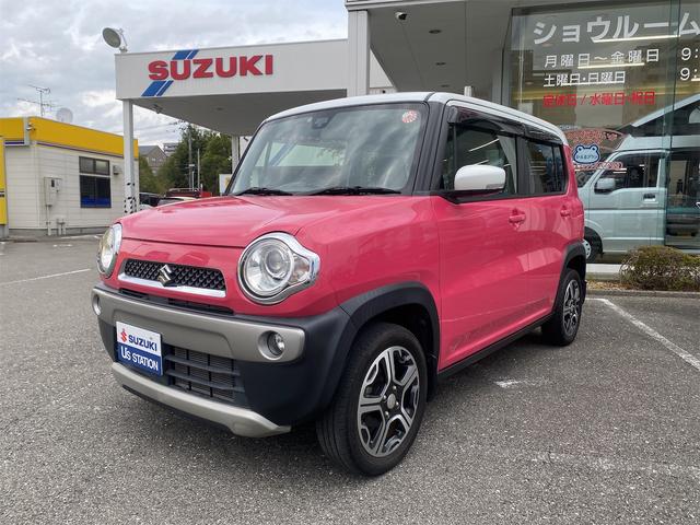 ハスラー Ｘターボ　フルタイム４ＷＤ　スマートキー　プッシュスタート　純正メモリーナビ　バックカメラ　社外ドラレコ　社外ＥＴＣ　衝突被害軽減ブレーキ　オートライト　ＨＩＤ　シートヒーター（7枚目）