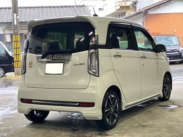 Ｎ－ＷＧＮカスタム Ｇ　ターボＳＳパッケージＩＩ　ナビ　バックモニター　ＴＶ　Ｂｌｕｅｔｏｏｔｈ　あんしんパッケージ　ＥＴＣ　シートヒーター　スマートキー　ディスチャージヘッドライト　１５インチＡＷ　パドルシフト　クルーズコントロール（2枚目）