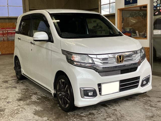 Ｎ－ＷＧＮカスタム Ｇ　ターボＳＳパッケージＩＩ　ナビ　バックモニター　ＴＶ　Ｂｌｕｅｔｏｏｔｈ　あんしんパッケージ　ＥＴＣ　シートヒーター　スマートキー　ディスチャージヘッドライト　１５インチＡＷ　パドルシフト　クルーズコントロール（10枚目）