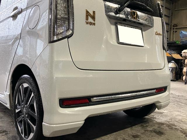 Ｎ－ＷＧＮカスタム Ｇ　ターボＳＳパッケージＩＩ　ナビ　バックモニター　ＴＶ　Ｂｌｕｅｔｏｏｔｈ　あんしんパッケージ　ＥＴＣ　シートヒーター　スマートキー　ディスチャージヘッドライト　１５インチＡＷ　パドルシフト　クルーズコントロール（15枚目）