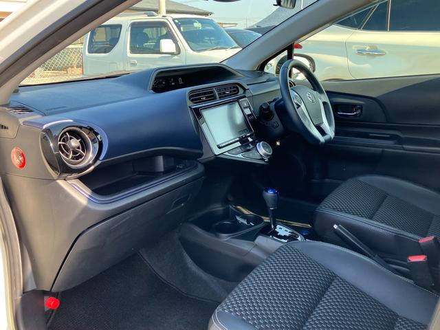 アクア X-アーバン ソリッド メモリーナビ フルセグTV バックモニター ドライブレコーダーBluetooth ETC2.0 シートヒーター レーンアシスト 衝突被害軽減システム 純正アルミホイール スマートキー(21枚目)