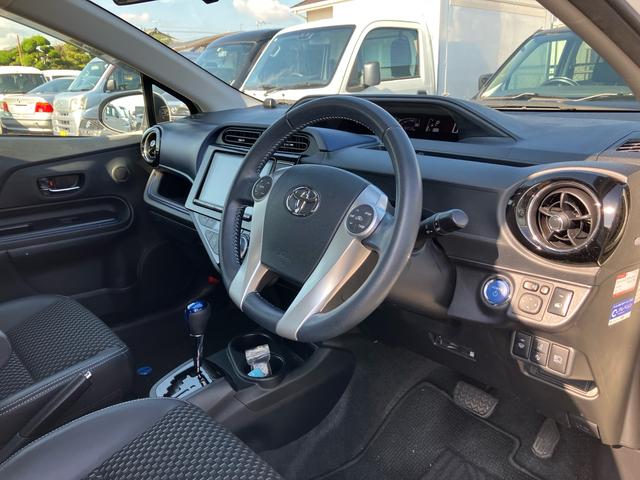 アクア X-アーバン ソリッド メモリーナビ フルセグTV バックモニター ドライブレコーダーBluetooth ETC2.0 シートヒーター レーンアシスト 衝突被害軽減システム 純正アルミホイール スマートキー(33枚目)