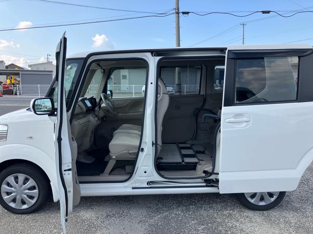 Ｎ－ＢＯＸ＋ Ｇ　車いす仕様車　スローパー　福祉車両　リアシート無しタイプ　電動ウィンチ　車いす固定用シートベルト　電動リモコン　メモリーナビ　フルセグＴＶ　Ｂｌｕｅｔｏｏｔｈ　両側スライドドア　福祉車輛（23枚目）