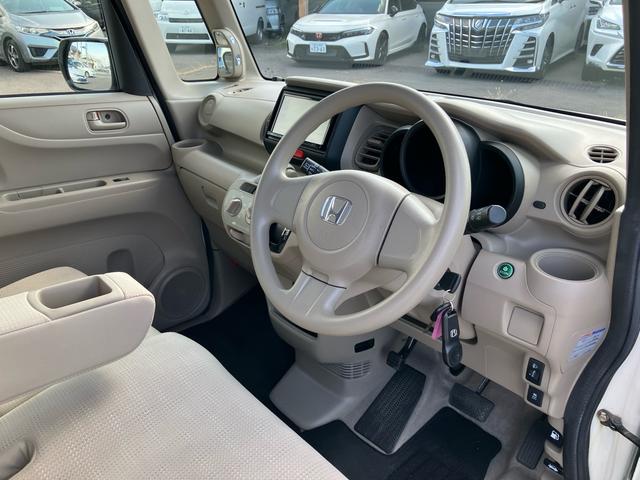 Ｎ－ＢＯＸ＋ Ｇ　車いす仕様車　スローパー　福祉車両　リアシート無しタイプ　電動ウィンチ　車いす固定用シートベルト　電動リモコン　メモリーナビ　フルセグＴＶ　Ｂｌｕｅｔｏｏｔｈ　両側スライドドア　福祉車輛（32枚目）