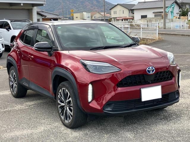 ヤリスクロス ハイブリッドZ ディスプレイオーディオ ナビTV Bluetooth アラウンドビューモニター ETC パワーバックドア レーンアシスト クルーズコントロール 純正アルミホイール シートヒーター 電動シート(5枚目)