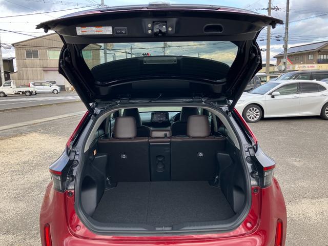 ヤリスクロス ハイブリッドZ ディスプレイオーディオ ナビTV Bluetooth アラウンドビューモニター ETC パワーバックドア レーンアシスト クルーズコントロール 純正アルミホイール シートヒーター 電動シート(21枚目)