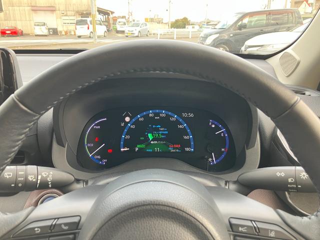 ヤリスクロス ハイブリッドZ ディスプレイオーディオ ナビTV Bluetooth アラウンドビューモニター ETC パワーバックドア レーンアシスト クルーズコントロール 純正アルミホイール シートヒーター 電動シート(35枚目)