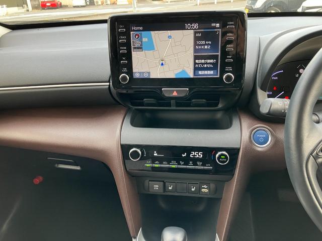 ヤリスクロス ハイブリッドZ ディスプレイオーディオ ナビTV Bluetooth アラウンドビューモニター ETC パワーバックドア レーンアシスト クルーズコントロール 純正アルミホイール シートヒーター 電動シート(37枚目)