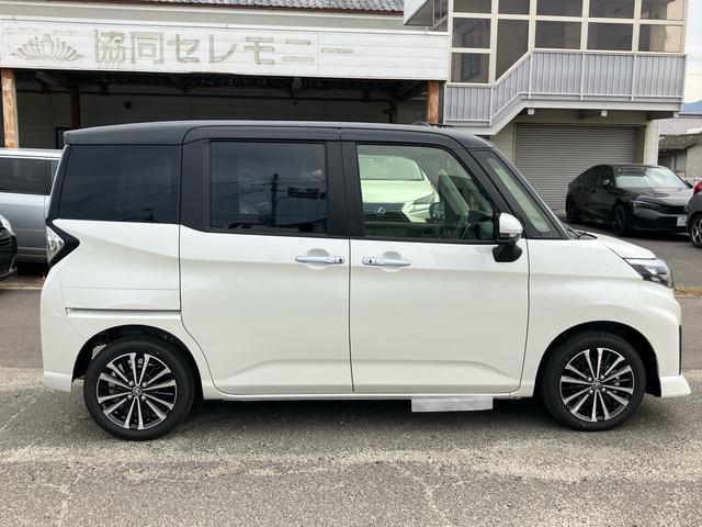 ルーミー カスタムG-T 登録済未使用車 ディスプレイオーディオ アラウンドビューモニター HDMI Bluetooth 両側パワースライドドア フルセグTV シートバックテーブル リアサンシェード シートヒーター クルコン(6枚目)