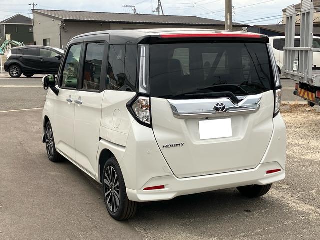 ルーミー カスタムG-T 登録済未使用車 ディスプレイオーディオ アラウンドビューモニター HDMI Bluetooth 両側パワースライドドア フルセグTV シートバックテーブル リアサンシェード シートヒーター クルコン(8枚目)