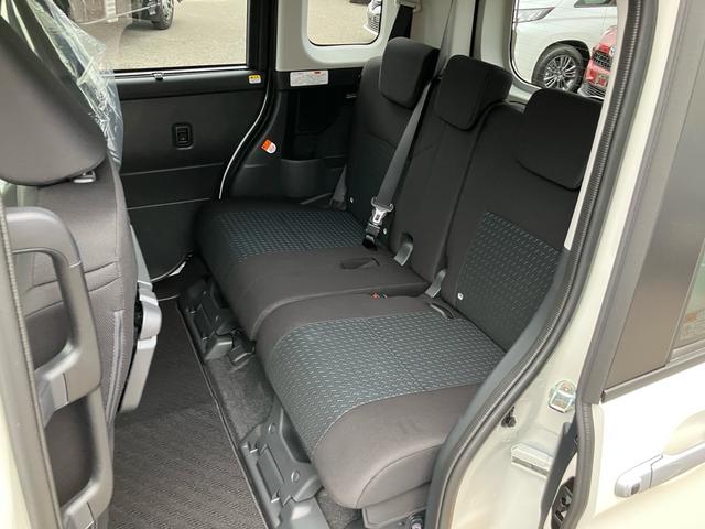 ルーミー カスタムG-T 登録済未使用車 ディスプレイオーディオ アラウンドビューモニター HDMI Bluetooth 両側パワースライドドア フルセグTV シートバックテーブル リアサンシェード シートヒーター クルコン(22枚目)