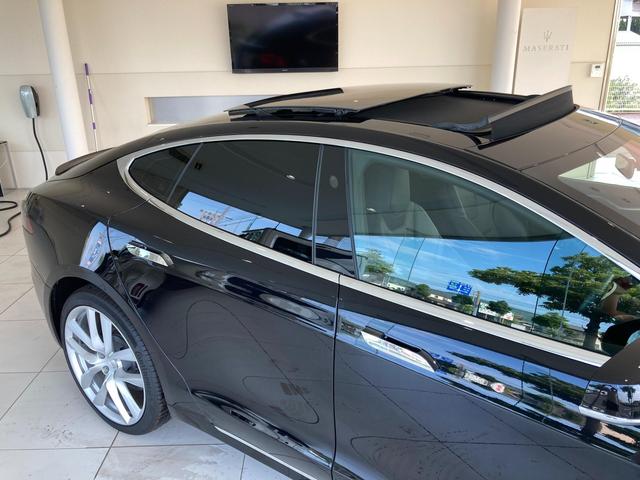 テスラ モデルS 90D エンハンストオートパイロット 黒革