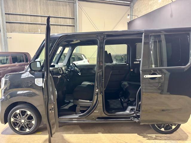 ウェイク GターボVS SAIII LEDヘッドライト・フォグランプ 両側電動スライドドア オートエアコン オートライト プッシュスタート 電動格納ミラー 社外ナビ フルセグ 純正アルミホイール(5枚目)