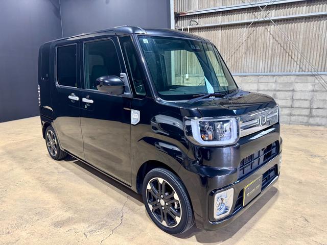 ウェイク GターボVS SAIII LEDヘッドライト・フォグランプ 両側電動スライドドア オートエアコン オートライト プッシュスタート 電動格納ミラー 社外ナビ フルセグ 純正アルミホイール(16枚目)