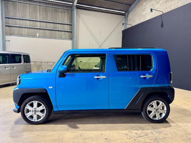 タフト G スカイフィールトップ シートヒーター バックカメラ 盗難警報装着車 LEDヘッドライトフォグランプ 純正アルミホイール 社外ナビ オートライト 電動格納ミラー 電子パーキング オートエアコン ワンセグ(4枚目)