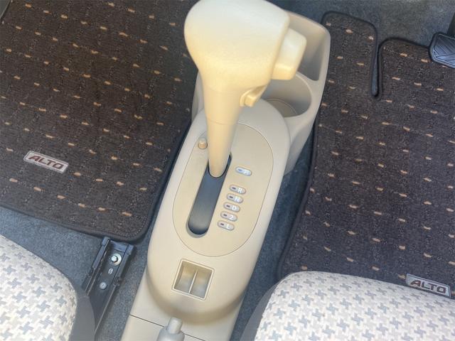 アルト F 車検整備付 パワステ  エアコン キーレス(11枚目)
