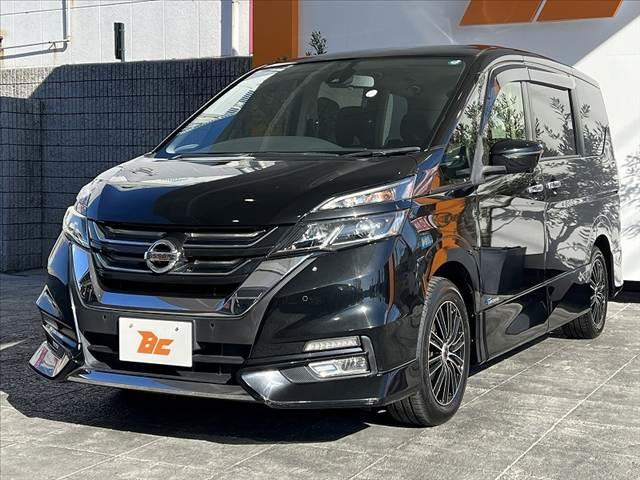 セレナ 　エマージェンシーブレーキ　アラウンドビューモニター　ＬＥＤ　両電スラ　クルーズコントロール　Ａライト　Ａストップ　後席テーブル　ロールサンシェード　シートリフター　フォグ　ＳＲＳエアバッグ（10枚目）